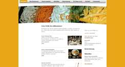 Desktop Screenshot of coco-restaurant.com